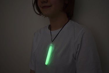 4 inch 10mm Green Glow Sticks- 25 Per Package
